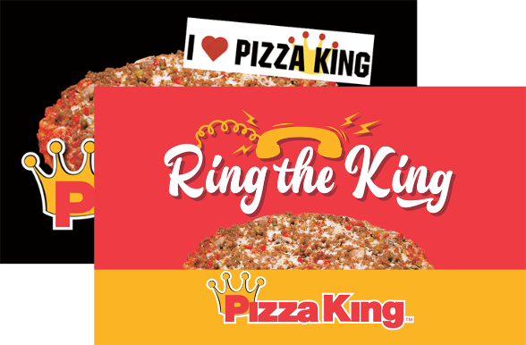 Pizza King Rewards logo